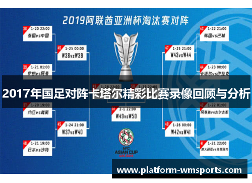 2017年国足对阵卡塔尔精彩比赛录像回顾与分析